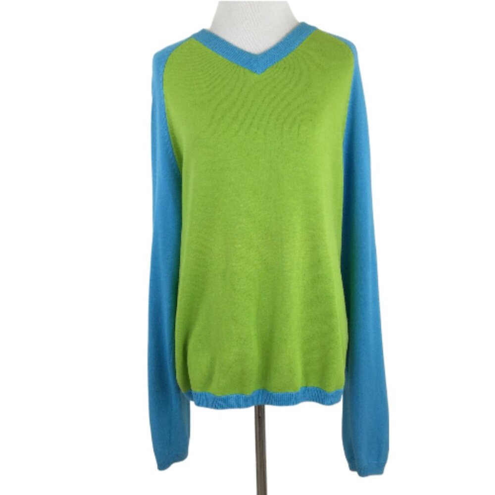 BCBGMaxAzria Color Block Sweater m